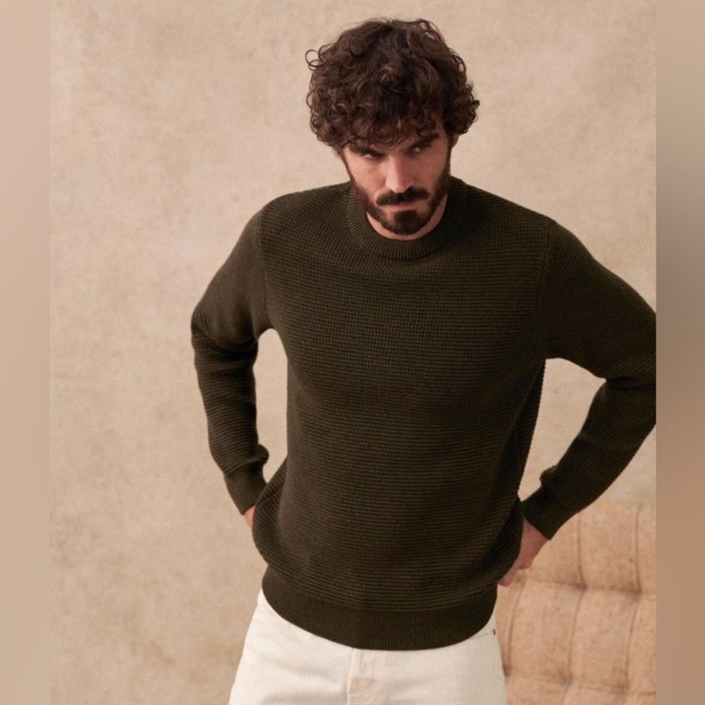 Sezane (Octobre editions) chuck sweater - merino wool, size medium!